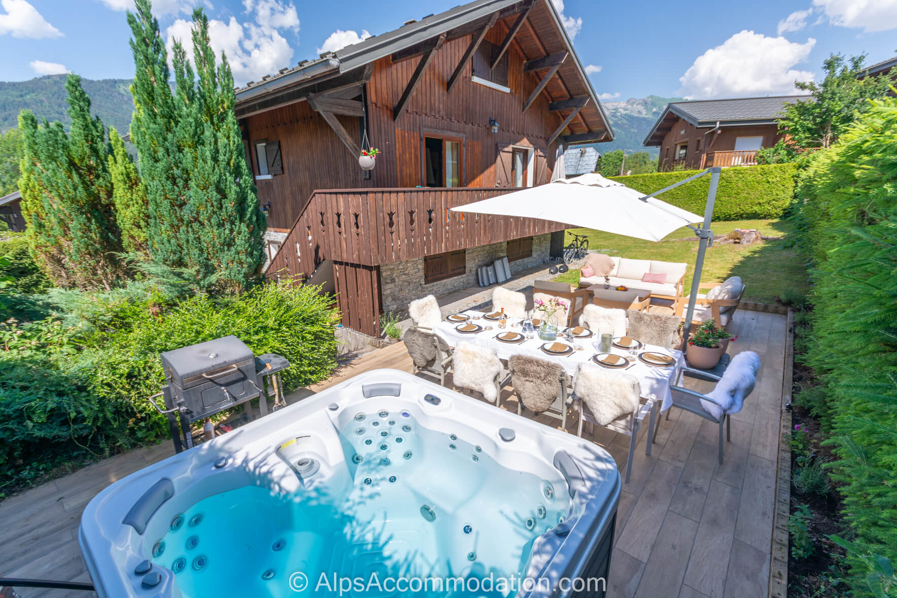 Chalet Étoile Morillon - Superbe chalet indépendant avec jacuzzi et jardin privé