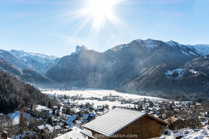 Chalet Falcon Samoëns - Enjoy some of the most stunning views of Samoëns and the Criou mountain
